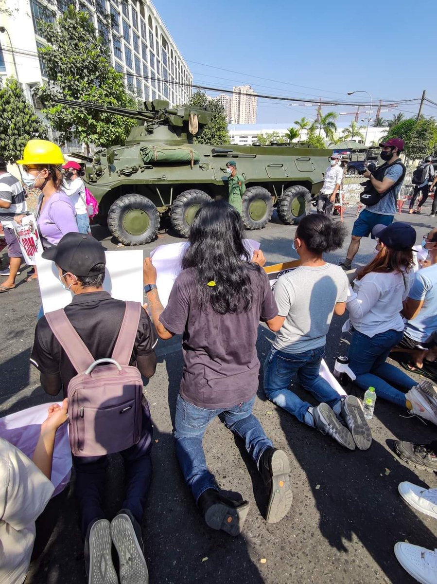 WE NEED SERIOUS ACTIONS ON MILITARY .

#WhatHappeningInMyanmarNow 
#Feb15Coup