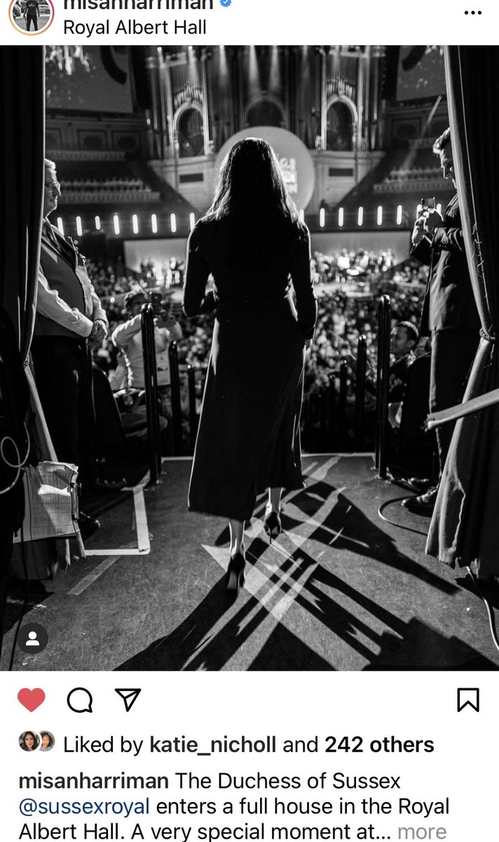 And  #DuchessMeghan  @OneYoungWorld 