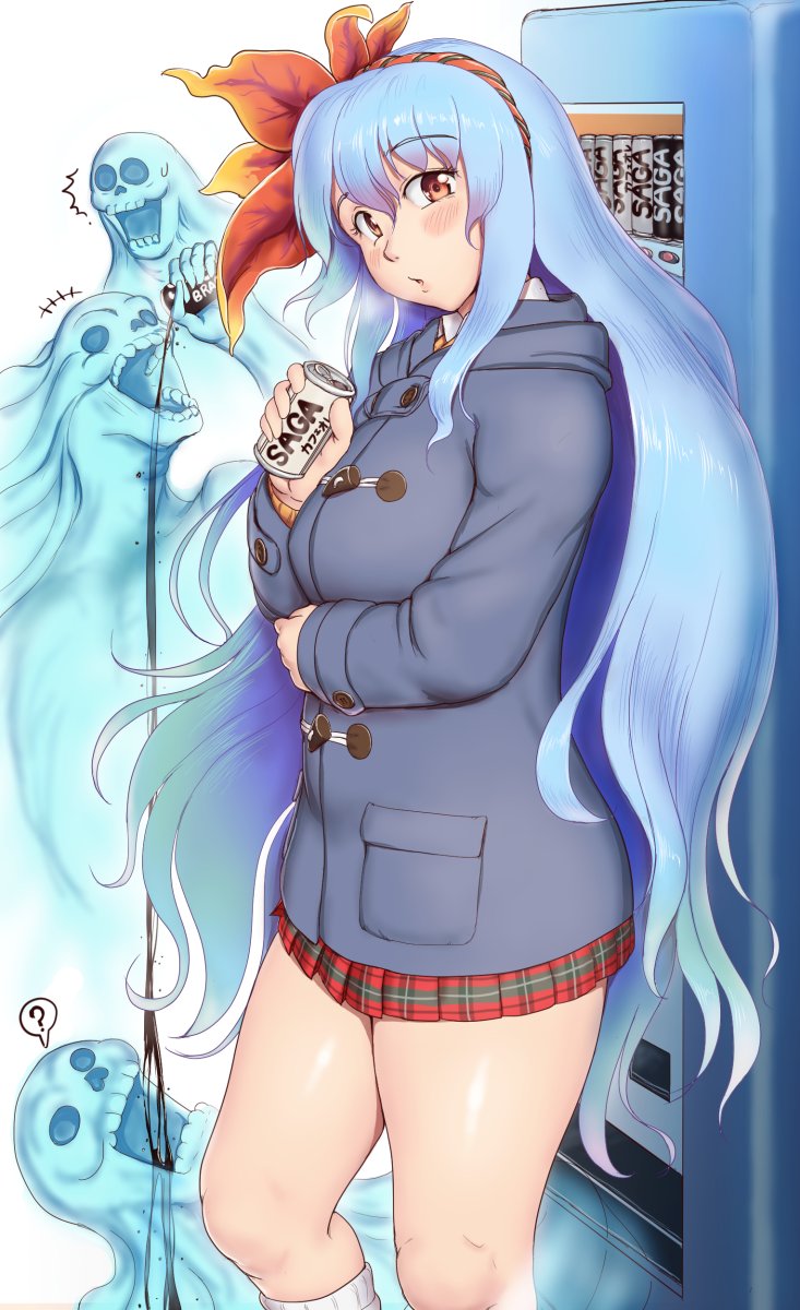 #見た人も無言で青い何かをあげる 