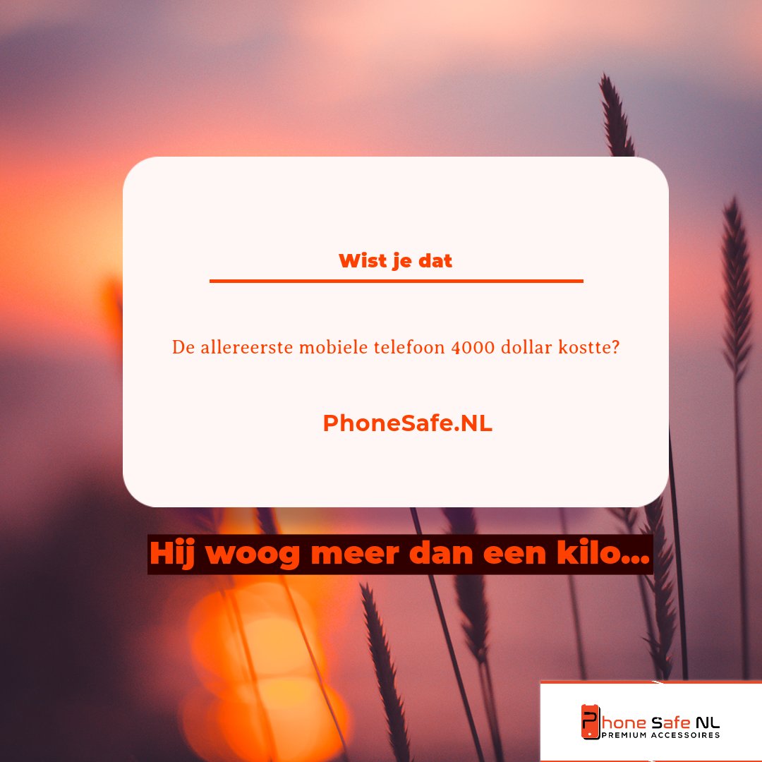 PhonesafeNL's tweet image. Laten we even terug gaan in de tijd! #PhoneSafe #PhoneSafe.NL #Smartphonehoesjes #Smartphone #Telefoon #Telefoonhoesje