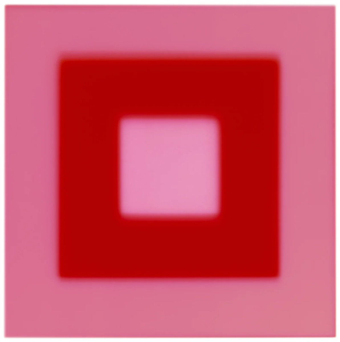 Garry Fabian Miller's (b. 1957) work slowly exposes light through coloured glass, liquid and cut forms onto photographic paper, creating camera-less renderings of geometric forms.