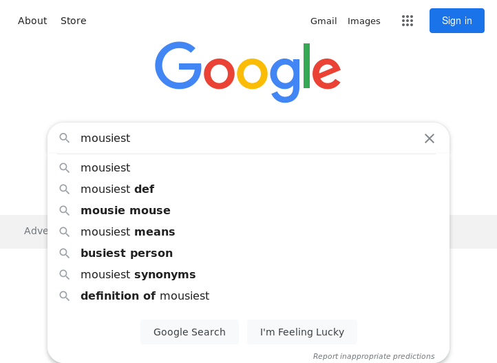 suggesteverywor's tweet photo. mousiest https://t.co/fv2i04WpI0