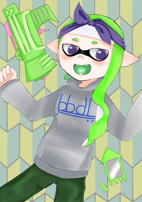 スプラトゥーンお絵描きのtwitterイラスト検索結果