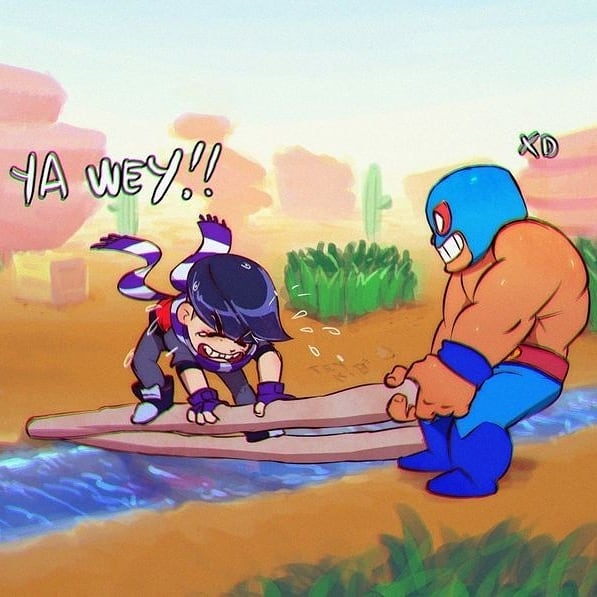 Эль Примо Brawl Stars Эдгар