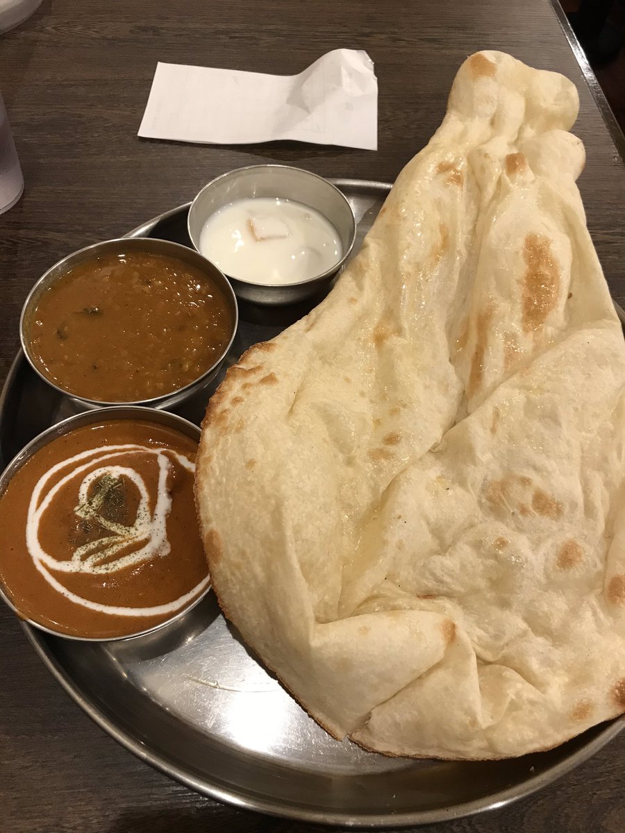 麺と猫と何か カレー欲が高まったのでターリー屋西池袋店でカレーを食った 選んだカレー はバターチキンとダル 特にバターチキンがクリーミー系のこってりでうまうま カレー2種類にナン食べ放題で1000円以内に収まるコスパも魅力