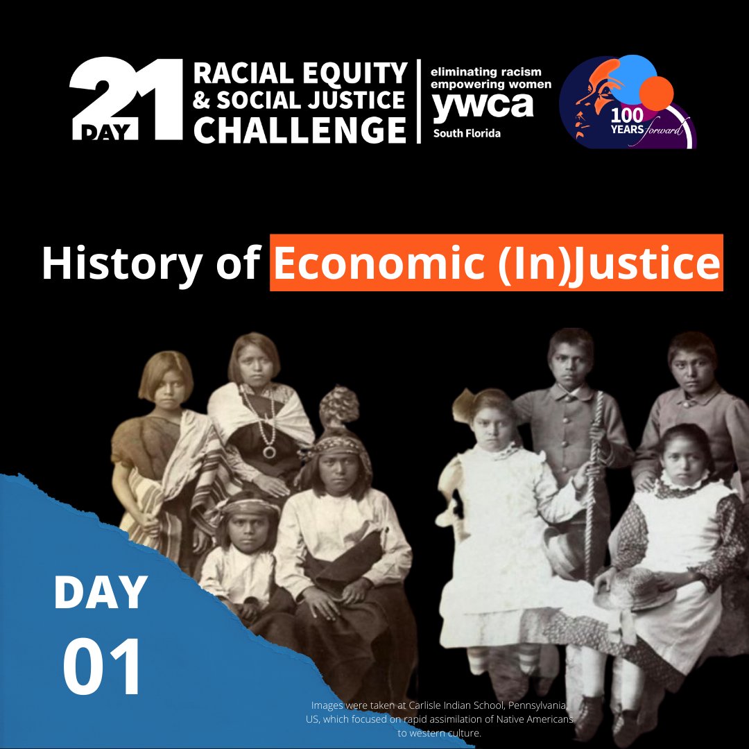 YWCAsouthfl's tweet photo. Today is Day 1 of the 21 Day #RacialEquity and #SocialJustice Challenge! You can still join us on this educational journey! Registration is quick, easy, and free: https://t.co/HayqJ4F6cB
#YWCAEquityChallenge #UntilJusticeJustIs #100YearsForward https://t.co/Zdh3jHXGts
