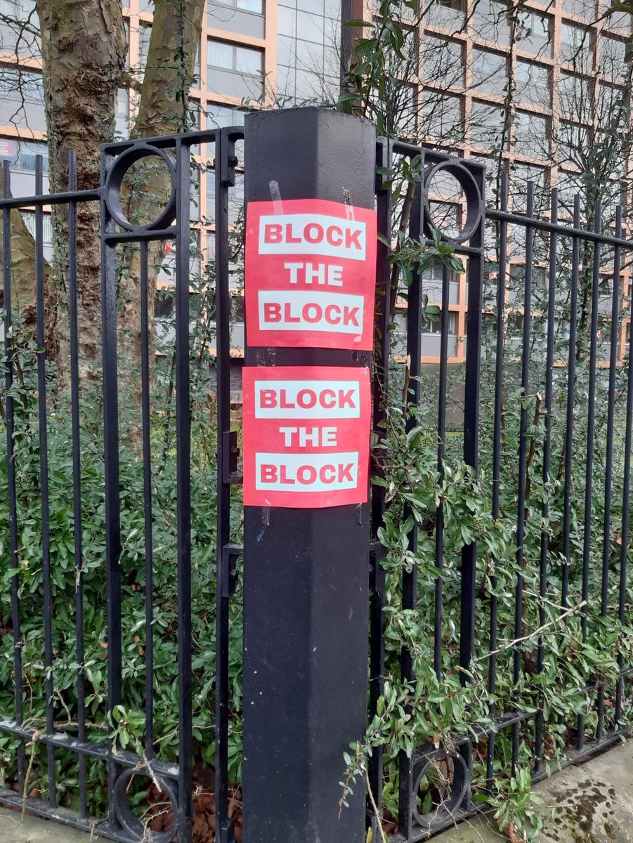 Hulme says no. Block the block!