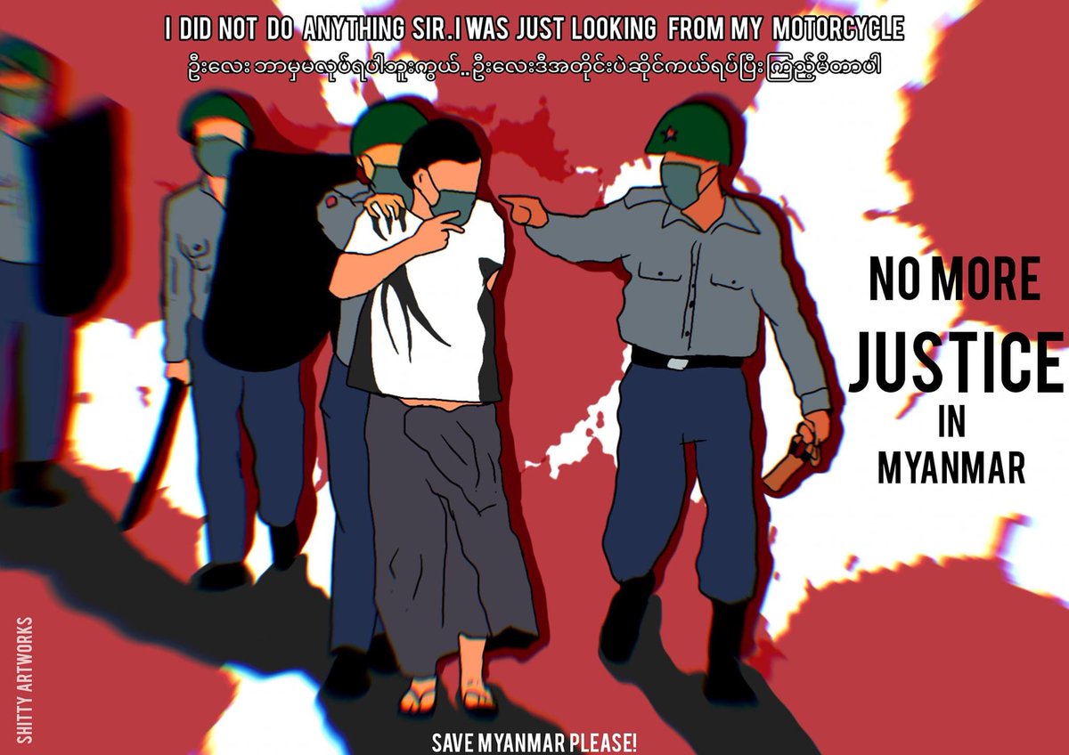 15.2.2021. #whathappeninginmyanmar #SaveMyammar #JusticeForMyammar