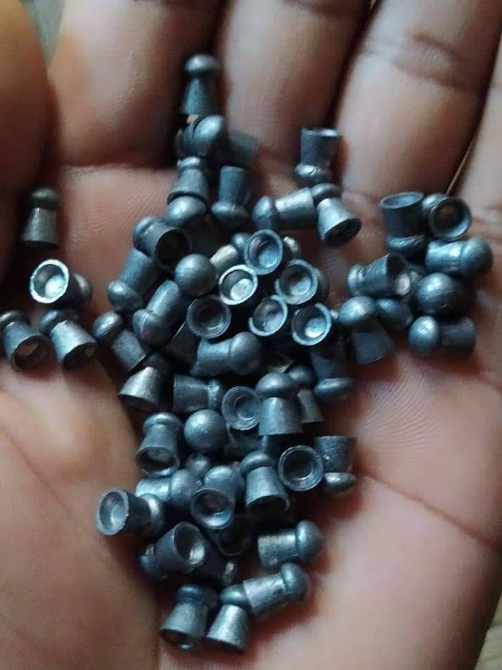 Not a rubber bullet. It's lead. It is obvious when you look at the hole. It must be separated. If untreated, lead poisoning can occur.
WE ARE NOT SAFE
#Feb15Coup 
#WhatsHappeningInMyanmar