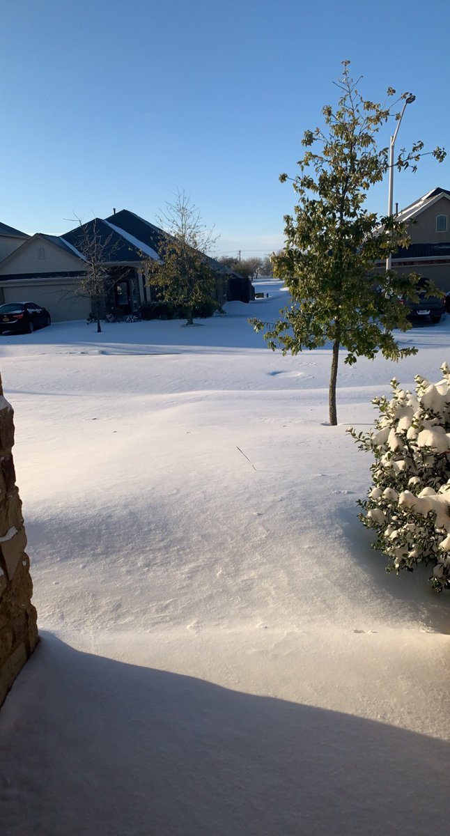 Texas snow.