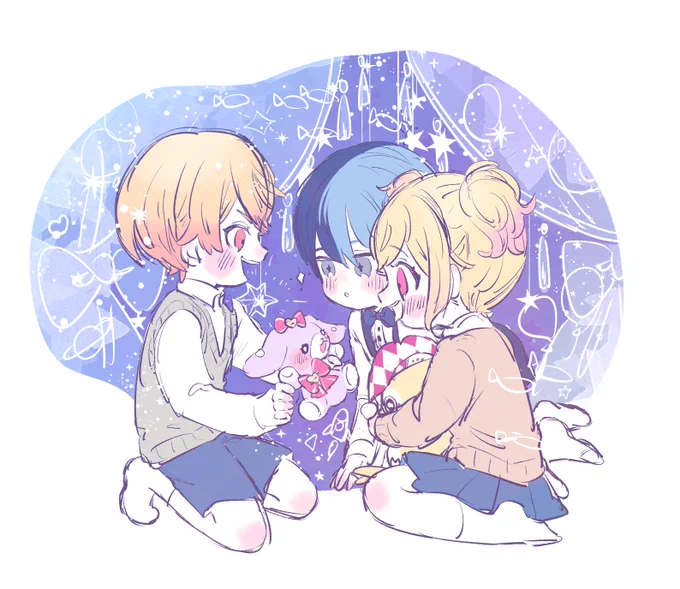 天馬兄妹と冬弥くんとうさぬいちゃん? 