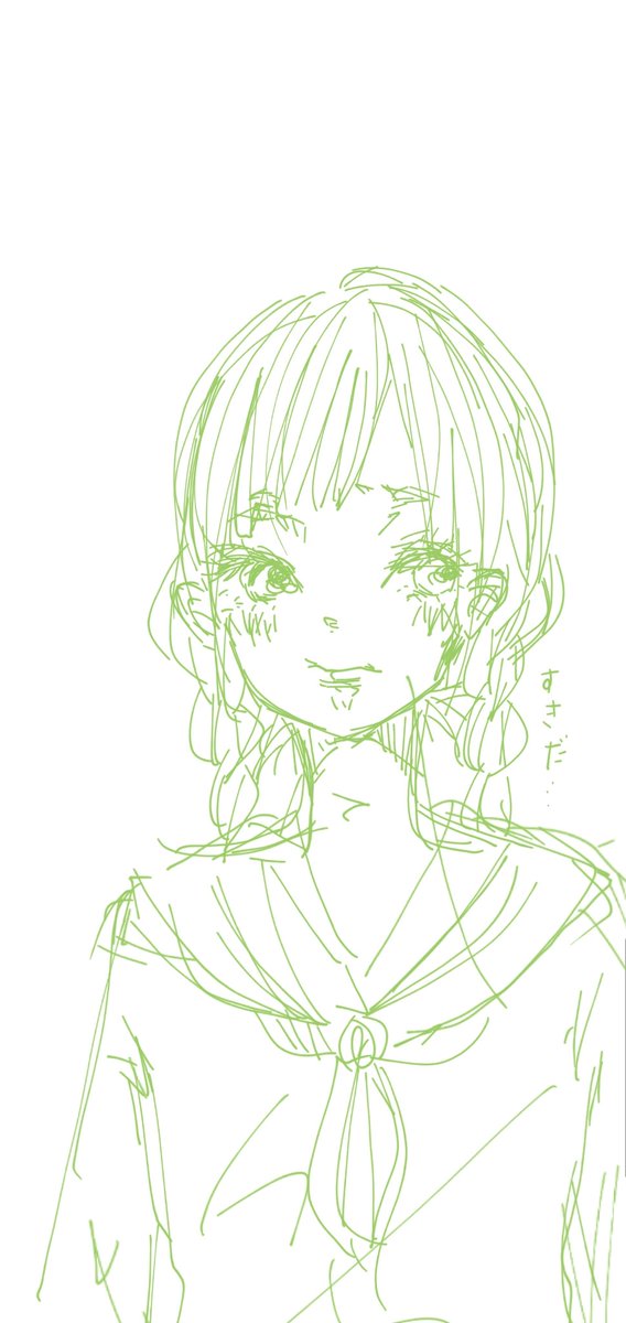 不眠春ちゃん V Twitter なんか思春期で 好きな男の子が隣のクラスの可愛い女の子といい感じに話してるのを見ちゃってる時の女の子の絵です 見たくないのに見ちゃうやつ 絵描きさんと繫がりたい Illust イラスト好きな人と繋がりたい