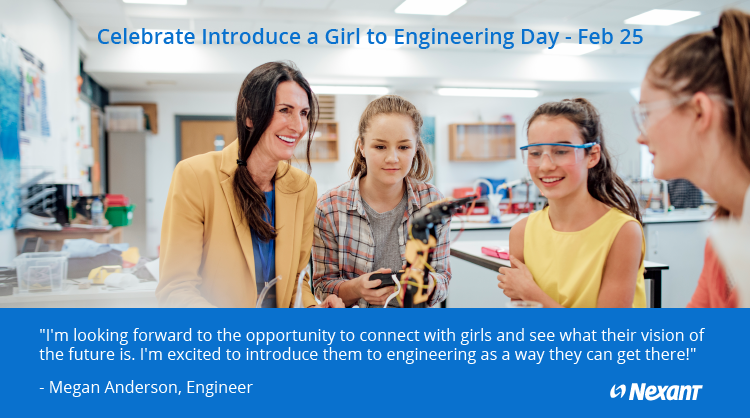 Looking forward to “Introduce a Girl to Engineering Day” #GirlDay2021. Megan Anderson is taking part &amp; will be sharing her experiences. #Eweek2021 #EngineersWeek #STEMinists #RedefiningFutures #Engineer4Tomorrow #womeninenergy #EngineersRock #EngineeringAbrighterFuture