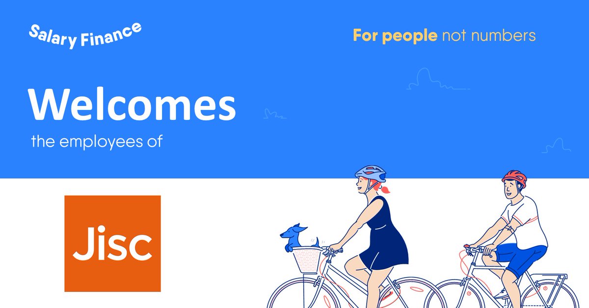 We're excited to welcome @Jisc to our client #Community! Their staff are now part of the #SalaryFinance family and have access to practical tools, which will allow them to #Borrow responsibly, #Save simply and #Learn positive financial habits! #HR #Benefits #EmployeeEngagement