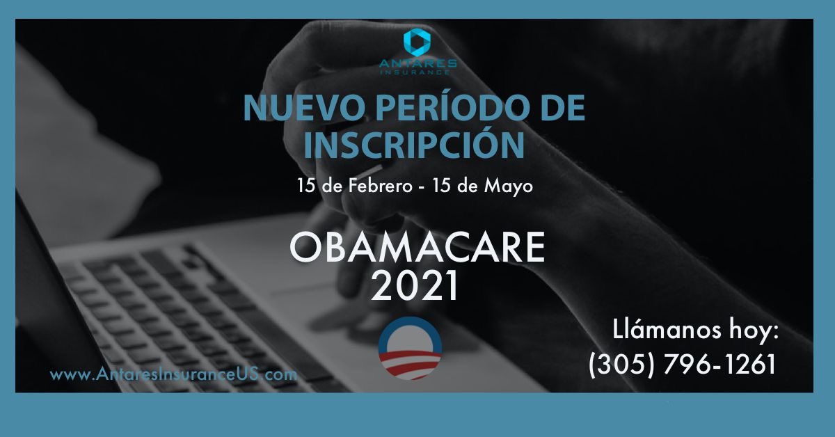 jorgelperez75's tweet photo. ATENCIÓN 📣📣📣
Comienza hoy Nuevo Período de Inscripción al ObamaCare. 
Desde este 15 de febrero hasta el próximo 15 de mayo. 
En ANTARES INSURANCE le ofrecemos toda la información que necesitas. 305-796-1261
OBAMACARE 2021 EN ESPAÑOL 
#getcovered #obamacare https://t.co/v5DVUw4LLo