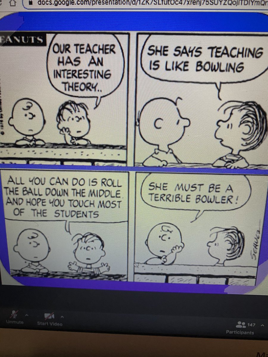 Challenged to pick a target in my classroom and roll a strike to hit ALL students...figuratively, of course 🤪 #RSSTHINK2021 #THINK2021 #d3