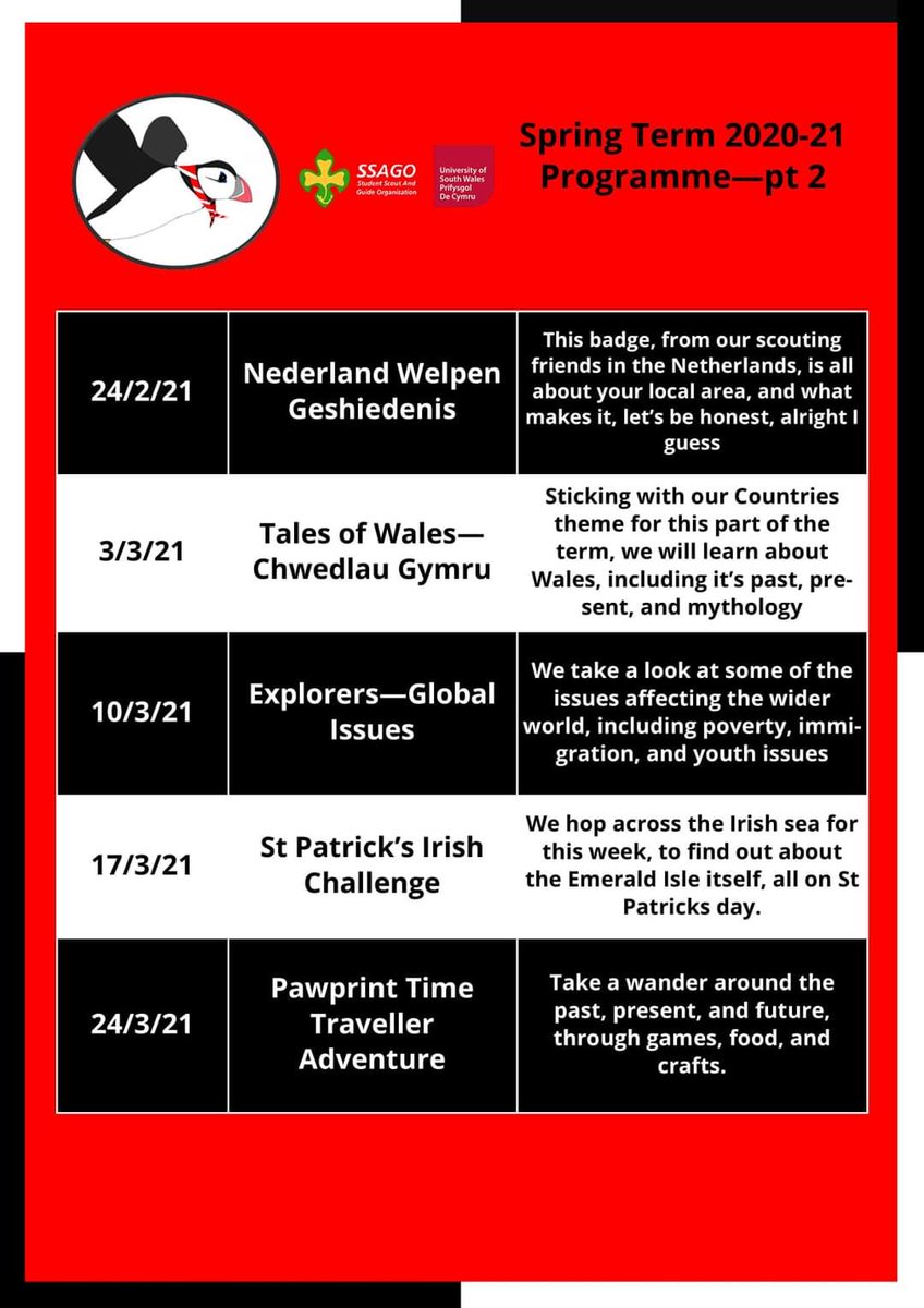 As we reach the end of the first half our the 2020/21 Spring Term, it's time to reveal what is in store for the second half, taking us through to the end of March.