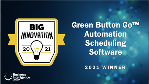 Biosero's tweet photo. Congratulations to the Biosero team for receiving Business Intelligence Group's 2021 BIG Innovation Award for Green Button Go Automation Scheduling Software! Learn more about the device-and data-agnostic software platform: https://t.co/KkOmnsytru https://t.co/4wdDWnUAYZ