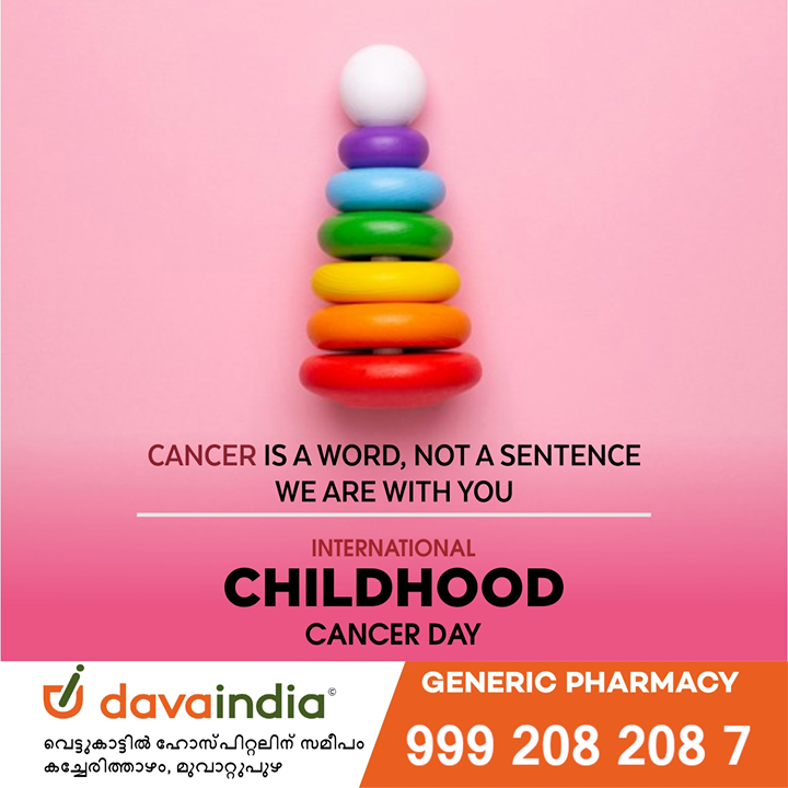 MedPharmStore's tweet photo. Cancer can take away a childhood. Support and motivate the children who battle illness with love. We support you with effective medicine at the best price.
#Davaindia #GenericPharmacy
#GenericMedicines #VocalForLocal #InternationalChildhoodCancerDay https://t.co/TO16h1QiXa