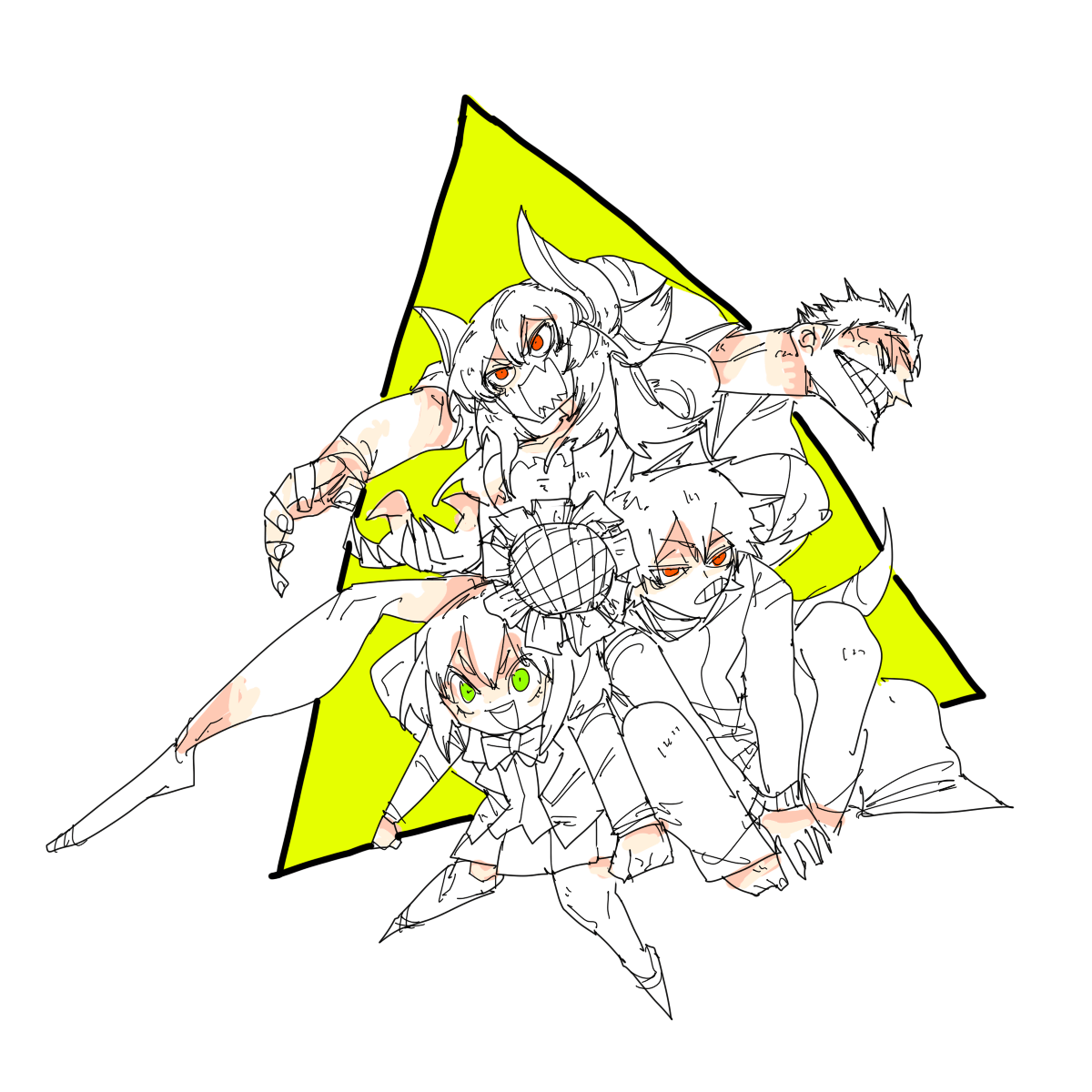 「△ 」|ちぐ齒莖ダサわやかのイラスト