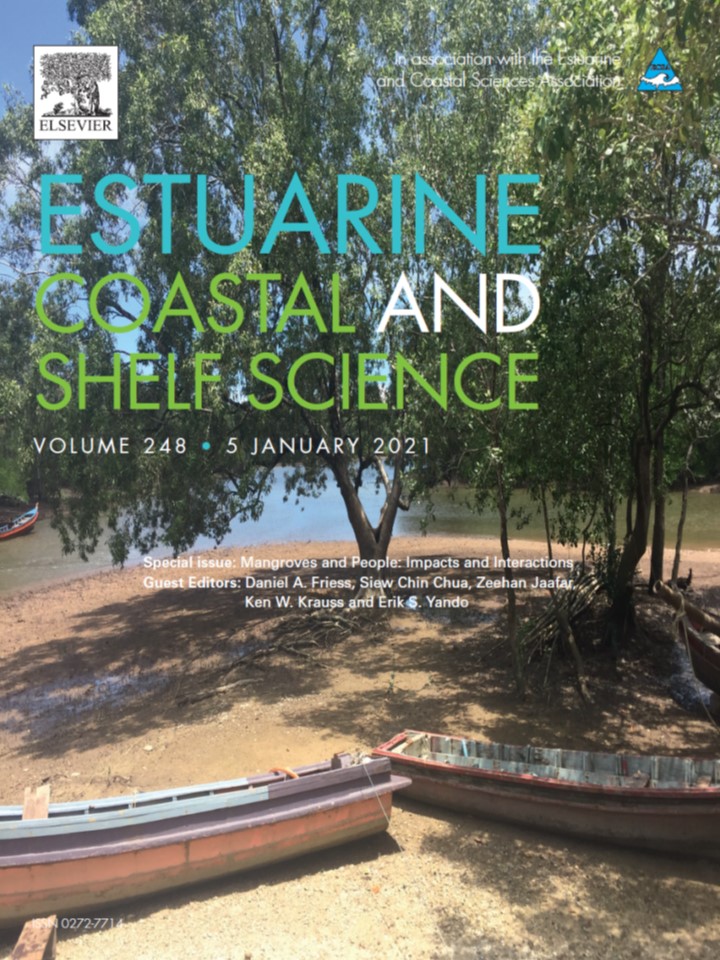 JennerjahnTim's tweet photo. Great to see the #MMM5 Special Issue published in Estuarine, Coastal and Shelf Science! I had the pleasure to contribute a paper on 'Blue Carbon' in mangrove sediments. It is Open Access, have a look: https://t.co/svjLtPmpzV https://t.co/o5uOSKiEbX