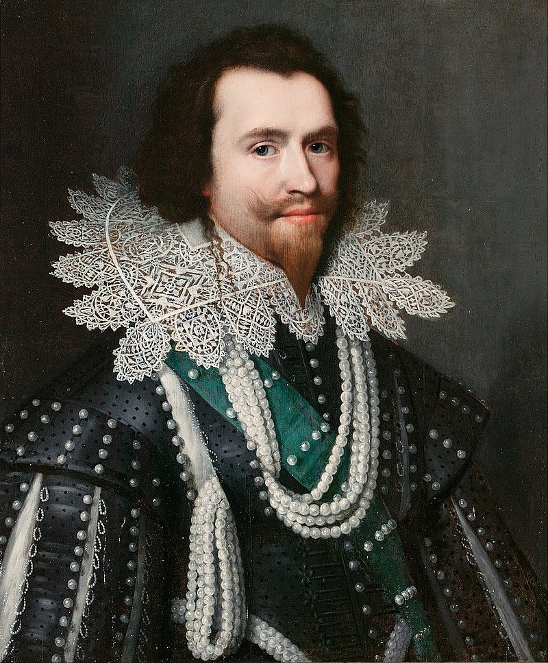 And one more boyfriend of James I for you: George Villiers, 1st Duke of Buckingham. James met Buckingham in 1614, around the time his relationship with Somerset was breaking down.