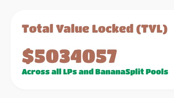 ApeBond's tweet image. CONGRATS, APES! WE JUST HIT 5M TVL 🚀🚀🚀

To celebrate, we are doing our largest burn so far - 50,000 $BANANA ($67,500 USD) 🍌

But wait, there's more! 👀 We will give 250 $BANANA to one lucky winner who likes this, retweets, and follows @ape_swap 

bscscan.com/tx/0x5fa93b883…