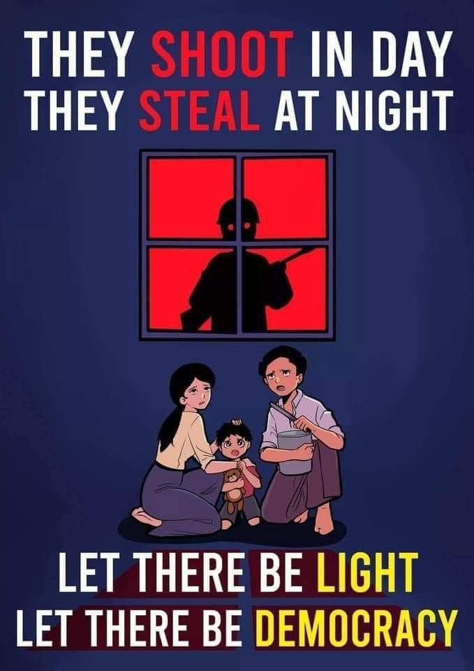 krithidhakal's tweet photo. Military  are  set fire up, break in to the houses at night and put poison in our drinking water. Citizens of Myanmar lost safetiness. Even polices and soldiers are harming people and we are feeling  really helpless.
#JusticeForMyanmar
#HumanRightsViolations
#SaveMyanmar https://t.co/8BIRWxJgaQ