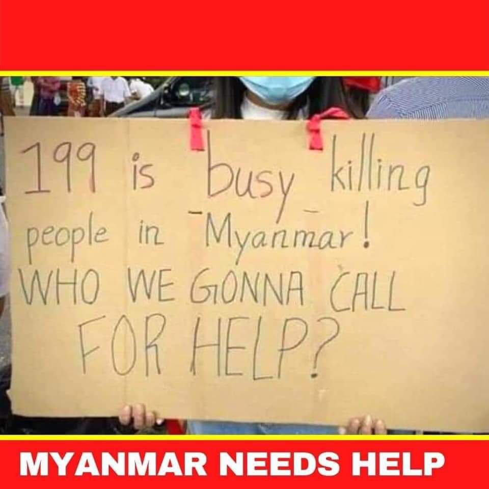 krithidhakal's tweet photo. Military  are  set fire up, break in to the houses at night and put poison in our drinking water. Citizens of Myanmar lost safetiness. Even polices and soldiers are harming people and we are feeling  really helpless.
#JusticeForMyanmar
#HumanRightsViolations
#SaveMyanmar https://t.co/8BIRWxJgaQ