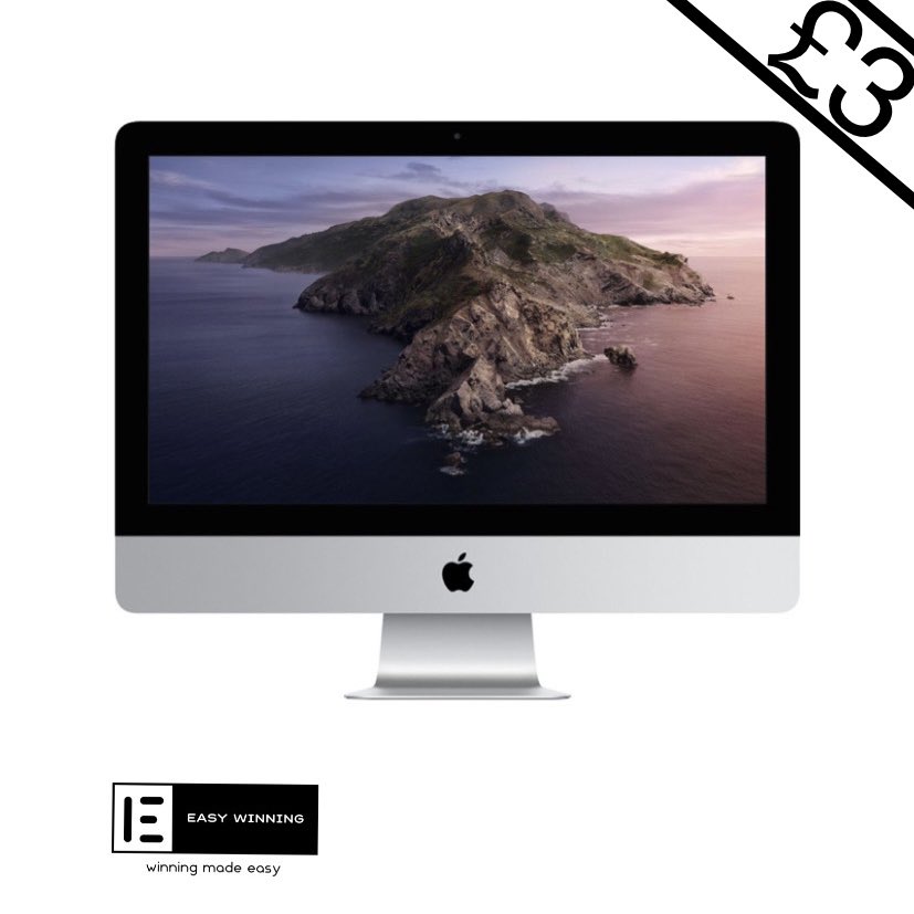 Apple iMac now live on the site for £3 per entry!