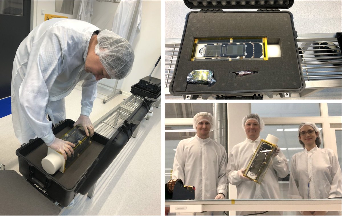 GomSpace (@gomspacegroup) on Twitter photo Yesterday, the 3U satellite SOAR was shipped of safely from GomSpace HQ in Aalborg. This marks a successfully “FAR: Flight Readiness Review”. The #satellite is a part of the <a href="/DISCOVERER_EU/">DISCOVERER</a> project. #SOAR will start it's trip to Texas, USA to be launched in May 2021 with SpX. Yesterday, the 3U satellite SOAR was shipped of safely from GomSpace HQ in Aalborg. This marks a successfully “FAR: Flight Readiness Review”. The #satellite is a part of the <a href="/DISCOVERER_EU/">DISCOVERER</a> project. #SOAR will start it's trip to Texas, USA to be launched in May 2021 with SpX.