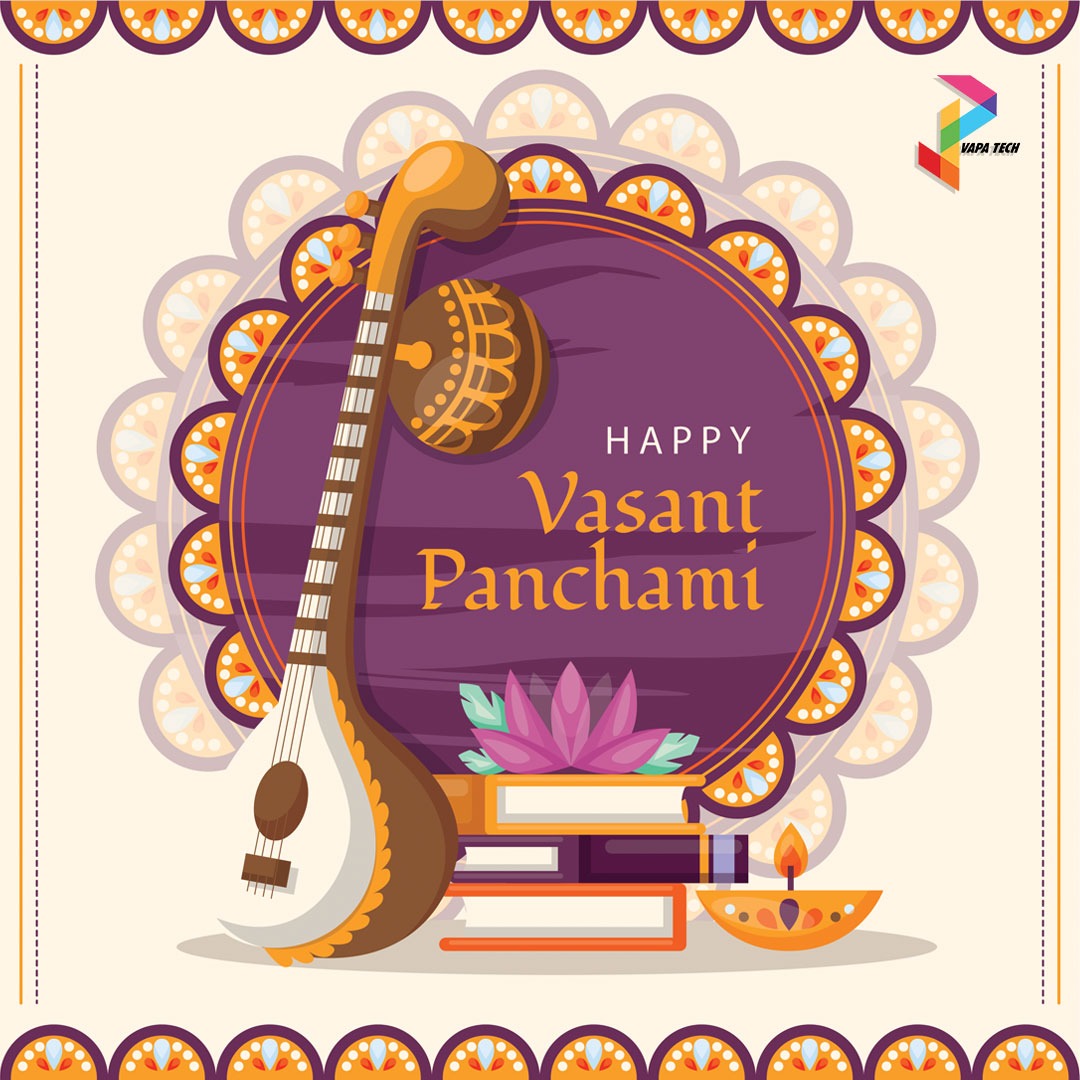 VapaTechIndia's tweet photo. Wishing you happiness, good fortune, success, peace, &amp; progress on the occasion of Vasant Panchami. Team Vapa wishes you a very happy Basant
Panchami.

#VapaTechSolutions #BasantPanchami
#mobileadvertising #knowledge #harvest https://t.co/lYQSu3qVSc