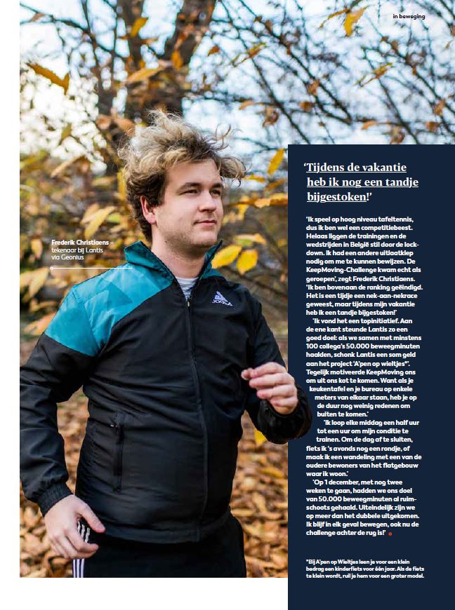 GeoniusEU's tweet image. Wat doe je als je door de coronamaatregelen je eigen sport niet meer kunt beoefenen? Onze competitieve Belgische collega Frederik Christiaens vond een andere uitdaging in de #KeepMovingChallenge van opdrachtgever Lantis. Lees het verhaal van Frederik: