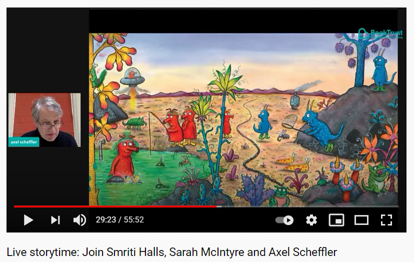 scholasticuk's tweet photo. ❤️💙💜A heartwarming story for a cold winter day

Axel Scheffler reads his picture book, The Smeds and the Smoos (written by Julia Donaldson) for @Booktrust 

See it here:
https://t.co/tFRfgflq8e https://t.co/iquCf2x934
