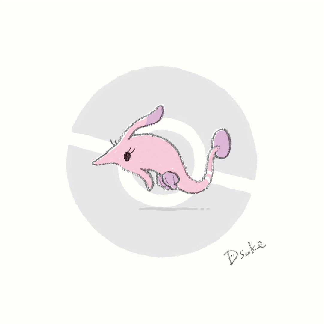 Dsuke ゆるイラスト No 366 パールル No 367 ハンテール No 368 サクラビス Dsuke ゆるポケ ポケモン Pokemon ポケットモンスター ポケモン剣盾 パールル ハンテール サクラビス