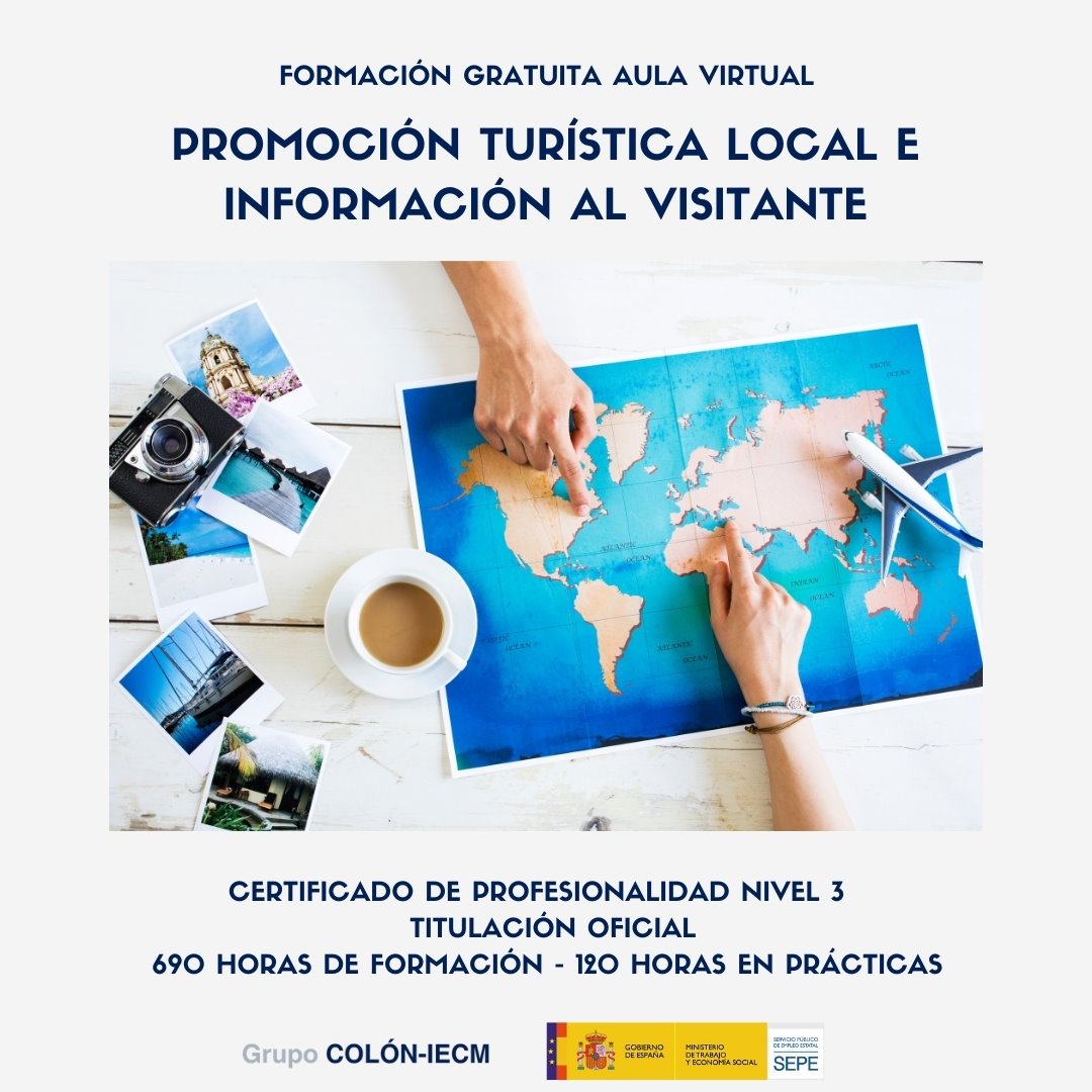 El mundo es un libro, y quienes no viajan leen solo una página, aprende a fomentar el #Turismo  local con este curso #gratuito . Mas info forms.gle/8tEdkhNEwWqEb3… #CursosOnline <a href="/GrupoColonIECM/">Grupo Colon IECM</a>
