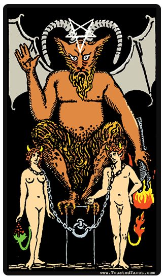 𝟜. 𝔸𝕤 𝔻𝕒𝕥𝕖 𝕒𝕟𝕕 𝕋𝕚𝕞𝕖-Tarot Cards have an astrological significance. Use their astrological meanings to decipher a question about time.-The Devil rules Saturn and Capricorn. Therefore, its appearance in a reading can denote January-Feb, or a Saturn-ruled transit.