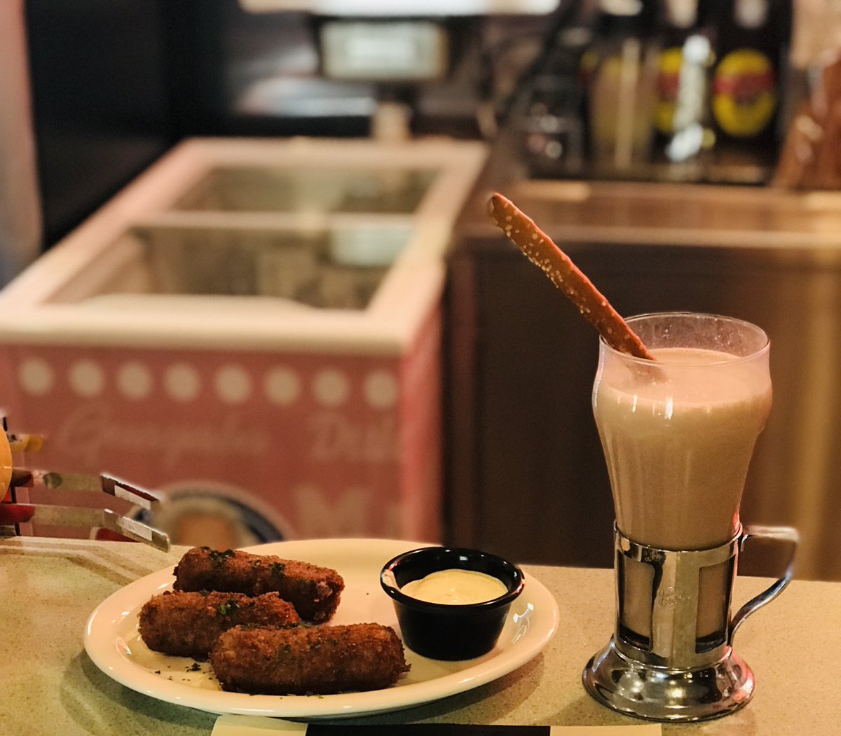 Pastrami Croquetas &amp; Egg Cream ⁦<a href="/kushbystephens/">Kush by Stephens</a>⁩