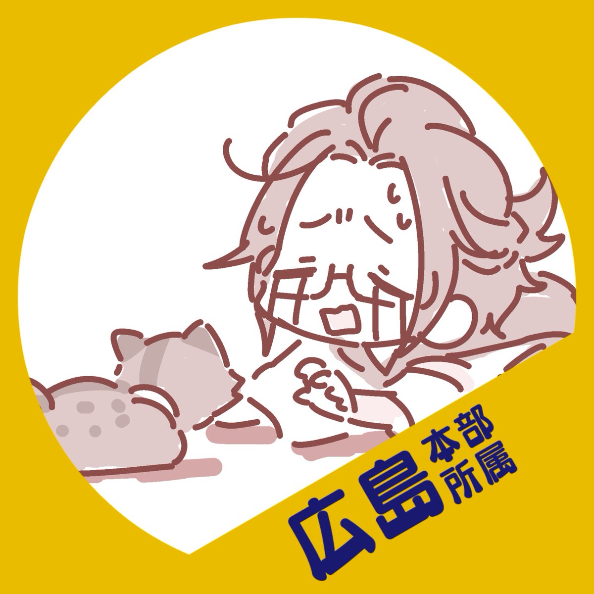「配布のやつを借りまして1年以上ぶりに変えましたわよ#新しいプロフィール画像 」|真哉子のイラスト