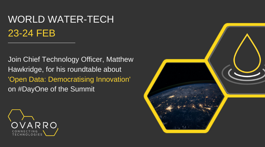 As an #InnovationPartner of <a href="/WorldWaterTech/">World Water-Tech</a> on 23-24 Feb, we’re proud to help shine a light on key #water issues: “Now the tech is there to detect #leaks, the challenge is how it can be deployed in a cost-effective manner”, Matthew Hawkridge, CTO, Ovarro bit.ly/3a4zjp6