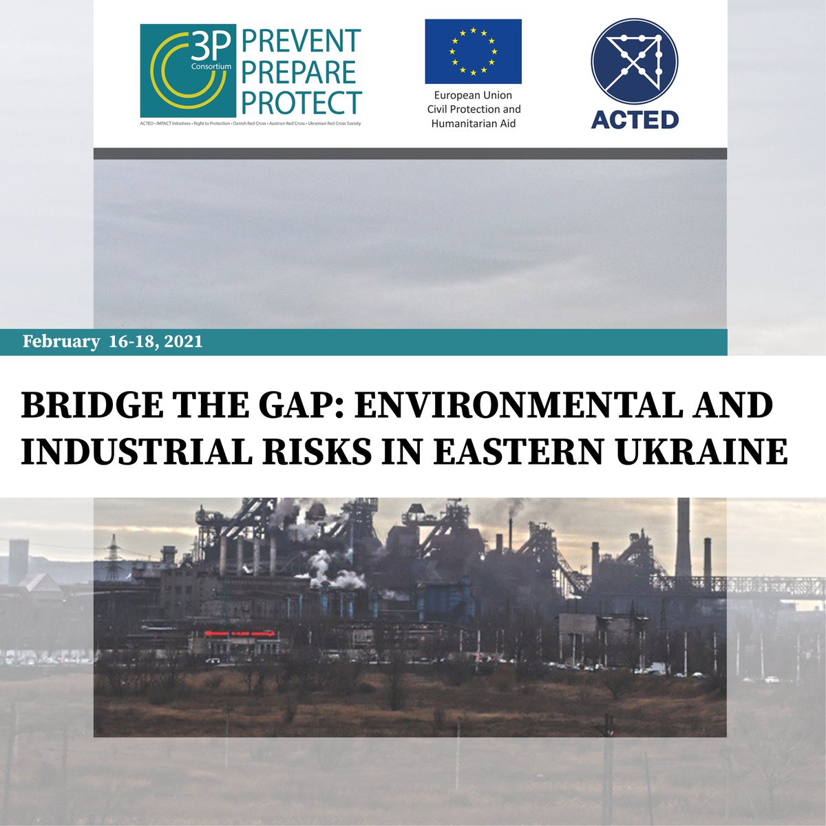 IMPACT_init's tweet photo. Why is it necessary to create #environmental monitoring in #Ukraine? 

The #3PConsortium brings stakeholders together to discuss this at the «Bridge the Gap» сonference in #Kyiv starting tomorrow! @eu_echo

Online registration: https://t.co/5JN45TFwd6

#UkraineNotForgotten https://t.co/JDIvS26qhi