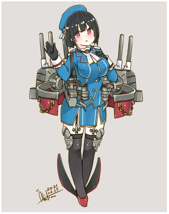 『高雄×愛宕』
#艦これ #高雄 #愛宕 