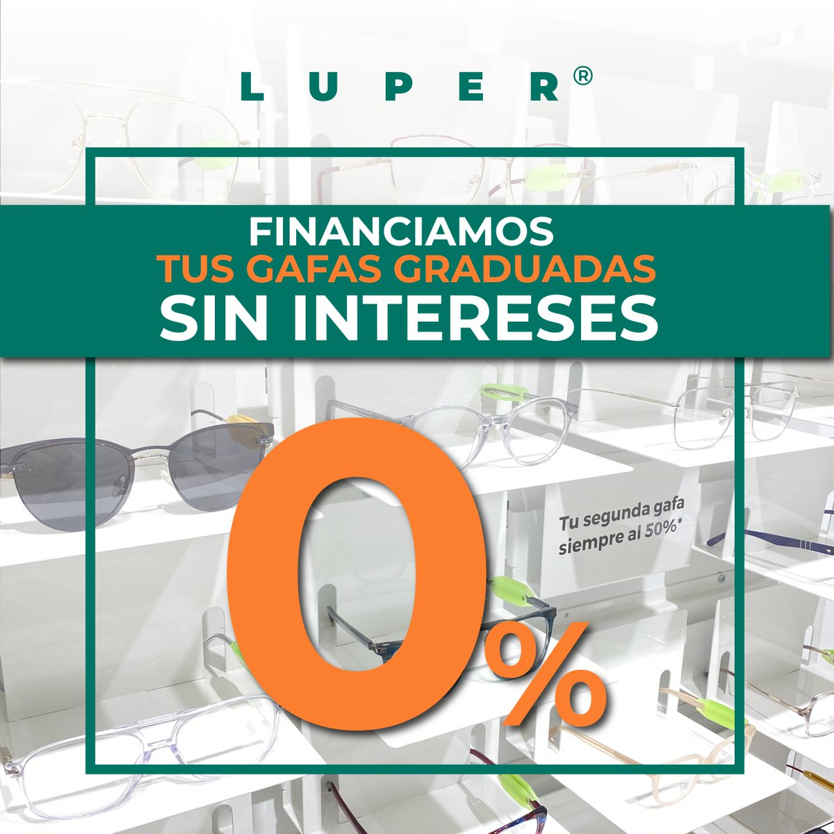 👓¿Necesitas gafas nuevas?👓 Infórmate sin compromiso sobre nuestra financiación.
Hasta 24 meses sin intereses.

☎️ Teléfono ➡️ 868 966 151
📱 WhatsApp ➡️ 637 221 620
📍 Dónde estamos ➡️ Calle Barítono Marcos Redondo nº2. Detrás de Hacienda, junto a Gran Vía.