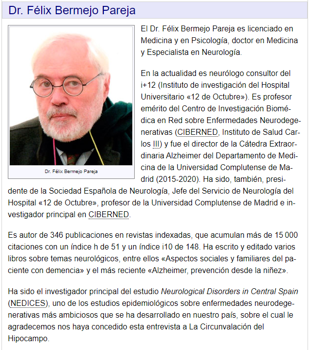 ccarnerop's tweet photo. El estudio NEDICES es el tema de la entrevista al Dr. Bermejo que publicamos en https://t.co/PO7uq4mfRv a la que puedes acceder en https://t.co/pFWurZlFB2 https://t.co/VQjqR61lJH