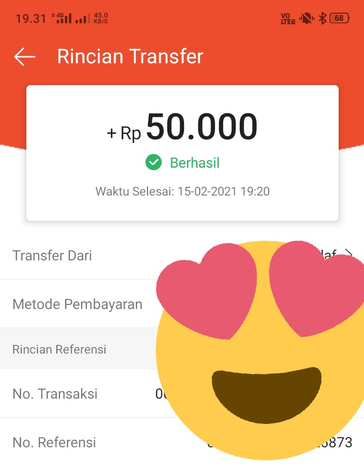 mksihh bnyk kakk 🤩 Alhamdulillah kali ini rejeki ku setelah ikut sekian lama hehehhehe. Semoga kak @CiaClarissa3 dan @hopiaback selalu dilancarkan segala urusan dan rejekinya 🥰🙏 #GAnyaCia