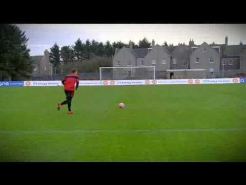 Aberdeen were on the Soccer AM crossbar challenge in 2009. Davide Grassi failed to introduce himself to the camera before sending the ball into a pile of grass and Derek Young who introduced himself as a sub was the only man to hit the bar in what was his only career achievement.