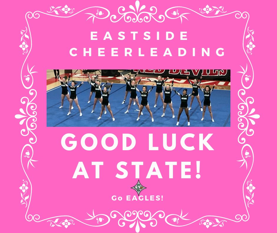 GO EAGLES!!!!  <a href="/EastsideHSCheer/">Eastside Cheerleading</a> #WeBleedGREEN