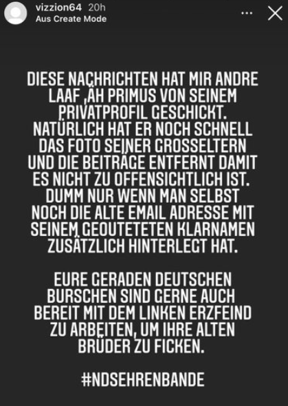 Rechercheplattform zur Identitären Bewegung tweet media