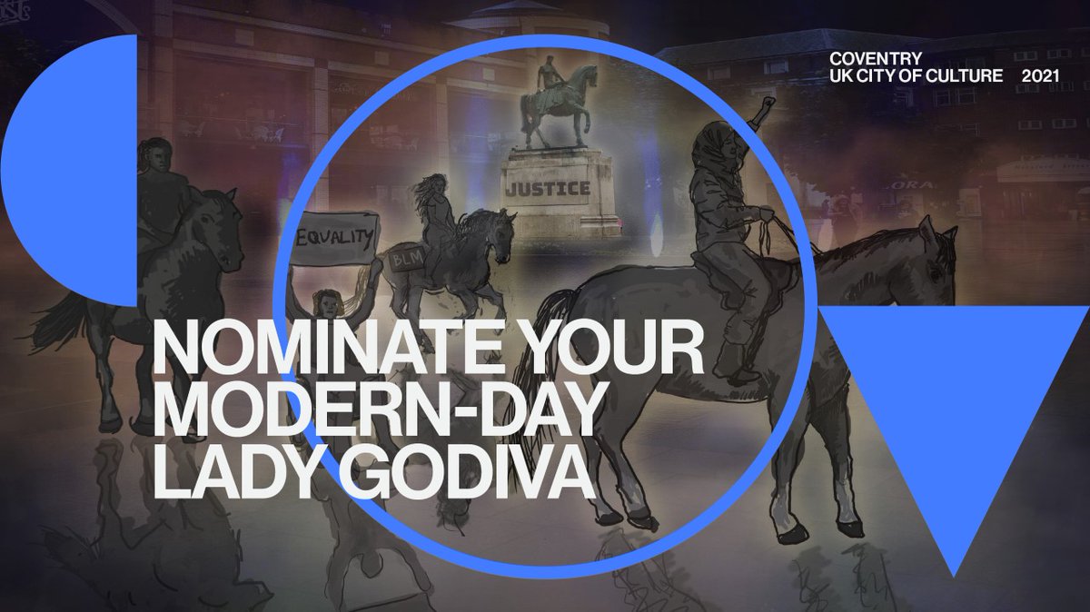 albanytheatre's tweet photo. Nominate your modern-day Lady Godiva for @Coventry2021! ✨

12 inspiring women will be selected to appear as part of a significant moment in Coventry’s UK City of Culture programme. 🙌

Nominate by SUNDAY 21 FEBRUARY at: https://t.co/Xmm5PpNBL8 https://t.co/Tdp3iiRzBE