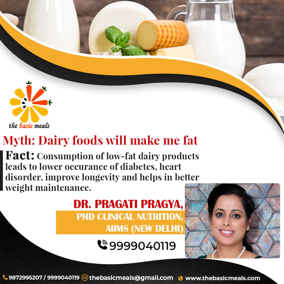thebasicmeals's tweet photo. Of the many misconceptions surrounding dairy foods, one is that all dairy products are fattening.
Reality ๐
Contact : 9999040119
Visit us: https://t.co/q73H5ZGYg2
#thebasicmeals #water #life #health #loveyourself #selflove #weightgain #healthylife #healthyfood https://t.co/ofGkE6hjrC
